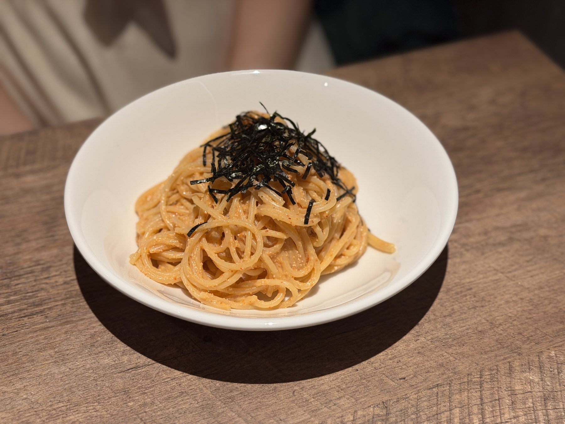 C.STAND 郡山店の和風明太子パスタ