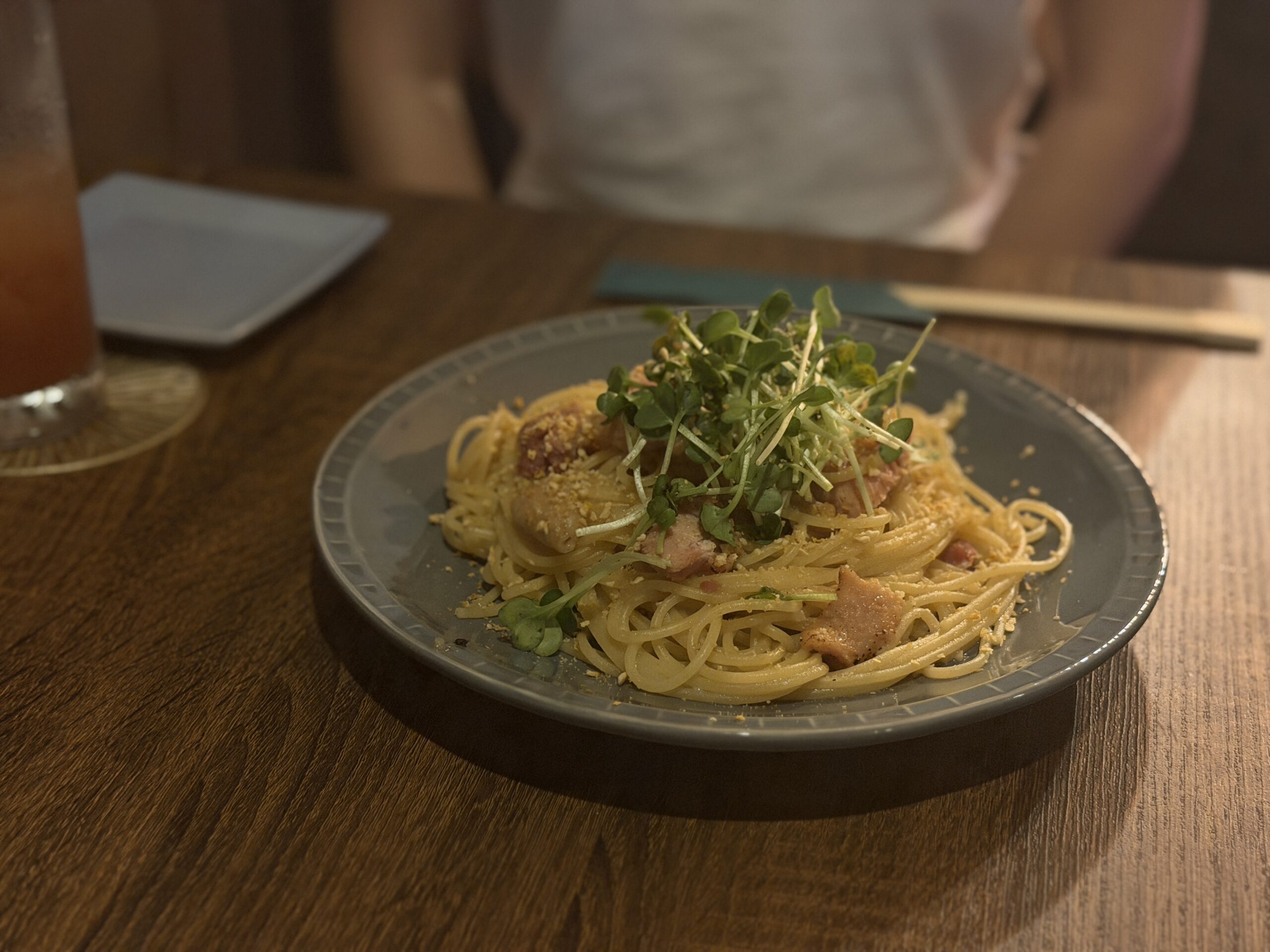 Cafe&Bar PAULOWNIAのパスタ